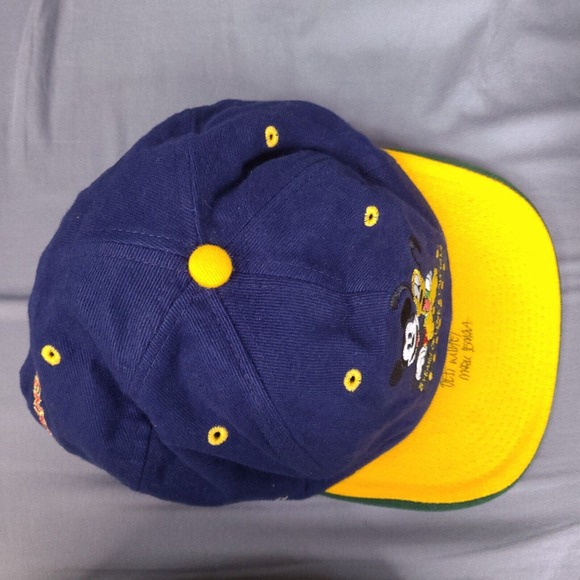 Vintage 1998-99 Walt Disney World Hat Reversible Disneyana Convention Strapback - Picture 6 of 15